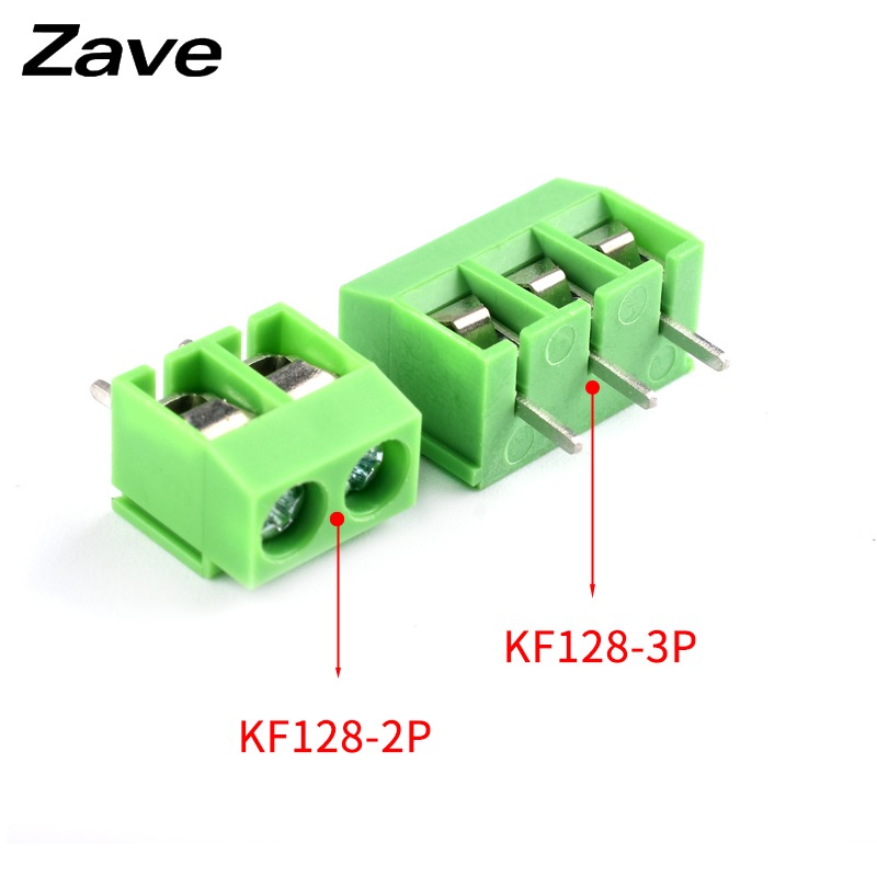 KF126-2P 3P接線柱KF/MF126R端子5.0mm間距 5mm直腳可拼接螺釘式-細節圖4