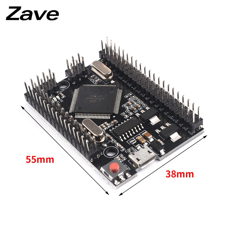 Mega2560 Pro ATmega2560-16AU USB 智能電子開發板 zave-細節圖4