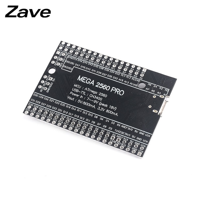 Mega2560 Pro ATmega2560-16AU USB 智能電子開發板 zave-細節圖5