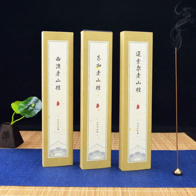 李杜【6-8星級檀香】30g線香老山檀香家用室內薰香臥香茶道香?-細節圖3