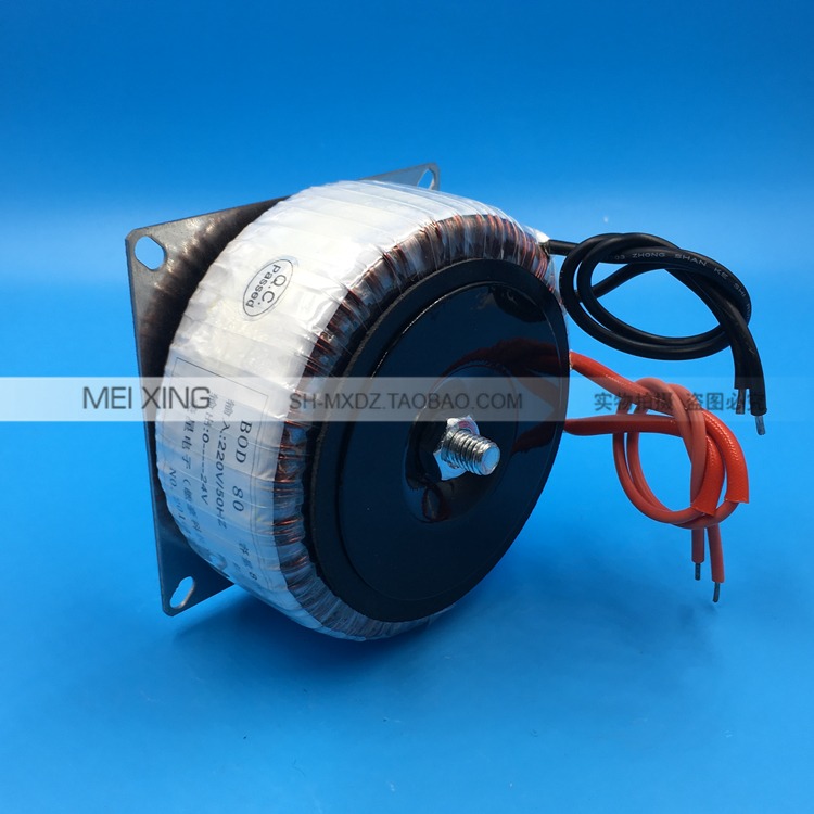 環形變壓器 BOD-80VA 80W 220V轉24V 3.3A 交流AC24V 變壓器 隔離-細節圖3