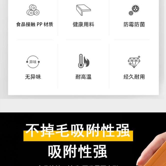 1到4號耐高溫燒烤刷毛刷廚房烙餅家用油刷烘焙炸串料理食品級油刷-細節圖4