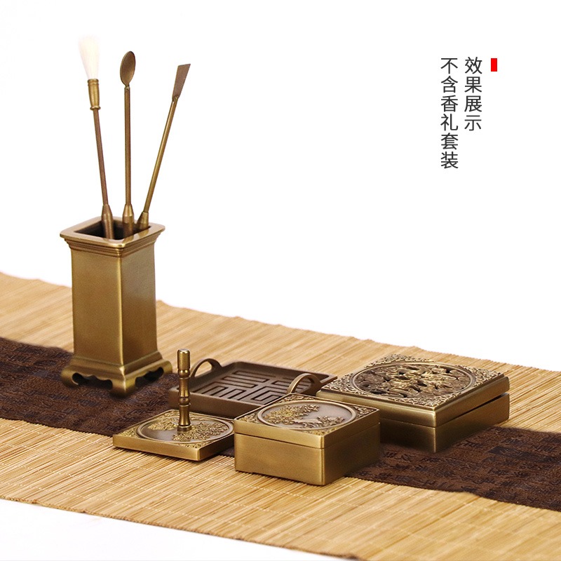 李杜香道用具香席茶道茶席茶墊 大小號仿古禪意竹蓆隔熱墊桌旗-細節圖2