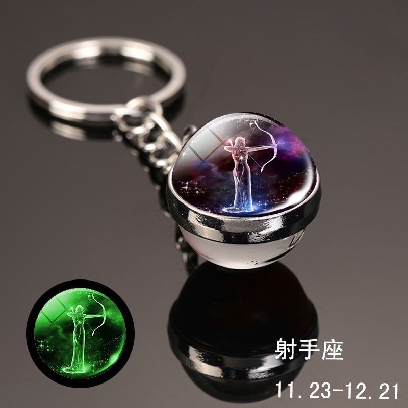 男女士便攜伴手禮銅牛掛鉤扣圓龍屬相女款圓環要是掛件 鑰匙鏈雞-細節圖3