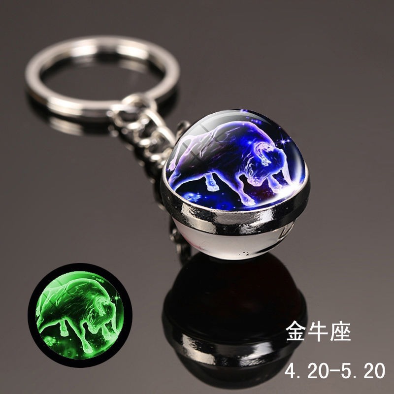 男女士便攜伴手禮銅牛掛鉤扣圓龍屬相女款圓環要是掛件 鑰匙鏈雞-細節圖5