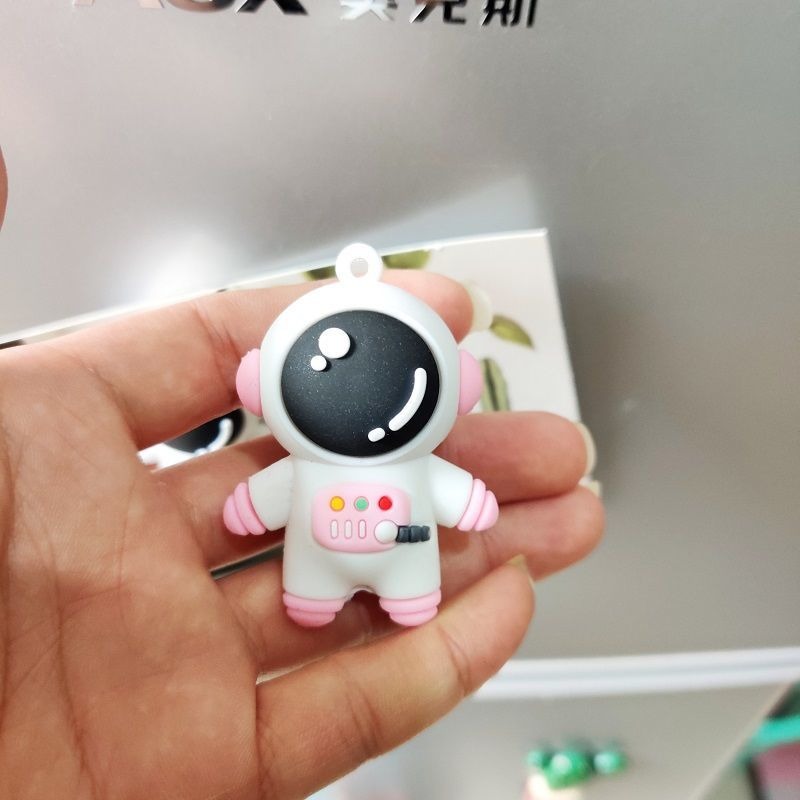 創意冰箱貼男女孩卡通可愛抖音同款宇航員情侶裝飾品吸鐵石磁性貼-細節圖4