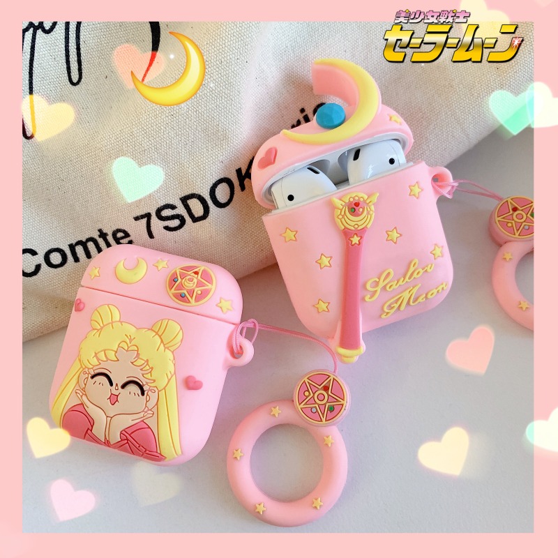 可愛卡通airpods保護套蘋果無線耳機套airpods2保護套殼硅膠女潮-細節圖4