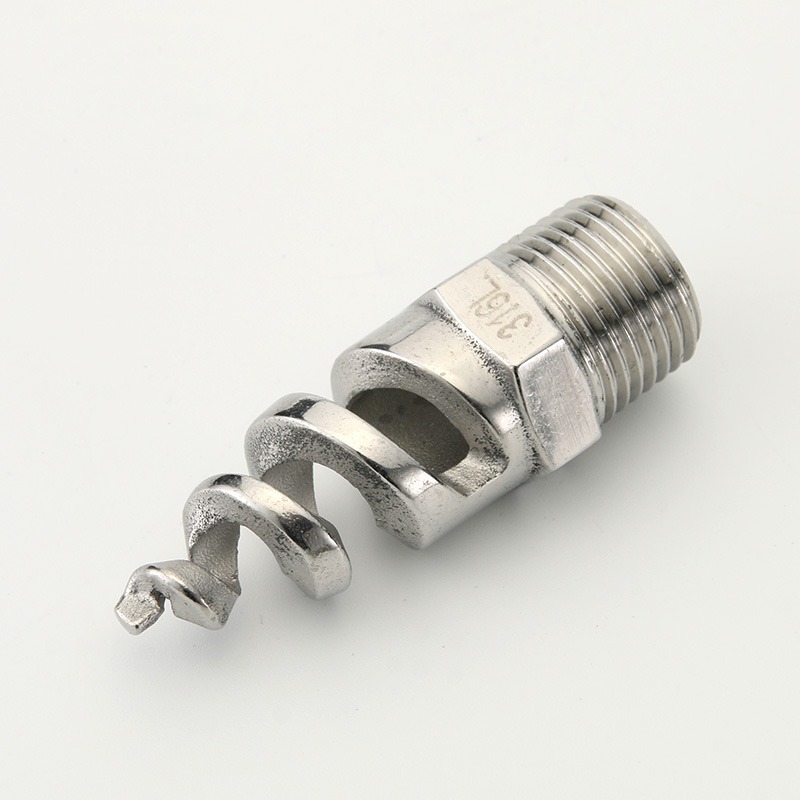 316L螺旋噴嘴頭不銹鋼噴頭脫硫除塵清洗降溫噴淋霧化4分6分1寸-細節圖3