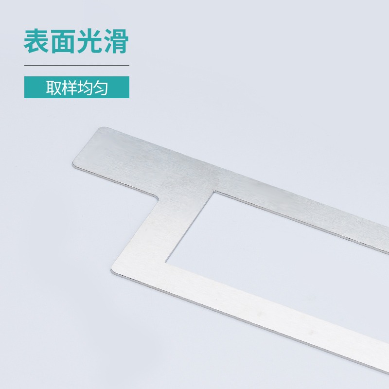 比克曼生物 不銹鋼規格採樣板直/彎柄自然菌取樣環境衛生院規格板-細節圖3