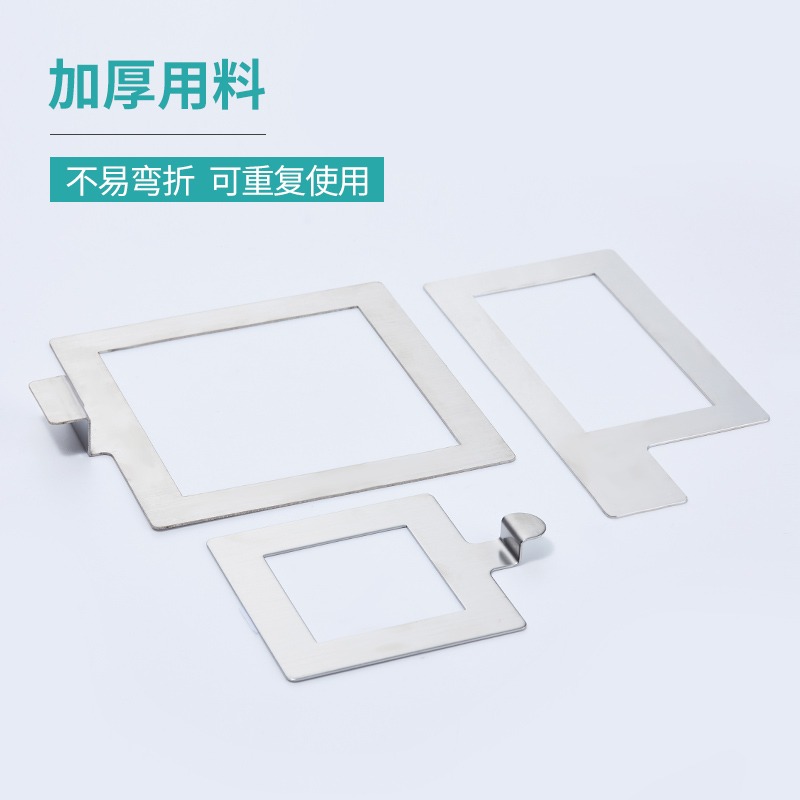 比克曼生物 不銹鋼規格採樣板直/彎柄自然菌取樣環境衛生院規格板-細節圖4