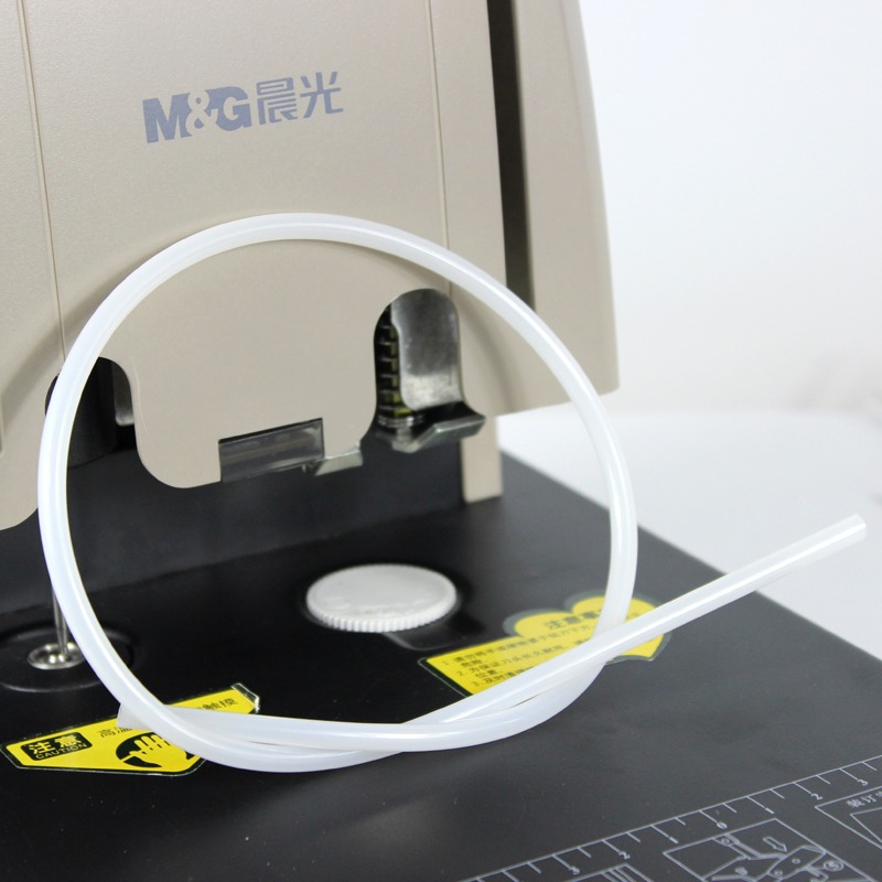 晨光財務裝訂機鉚管財務憑證柳管尼龍膠管塑料管熱熔30CM憑證裝訂打孔100支/包-細節圖5