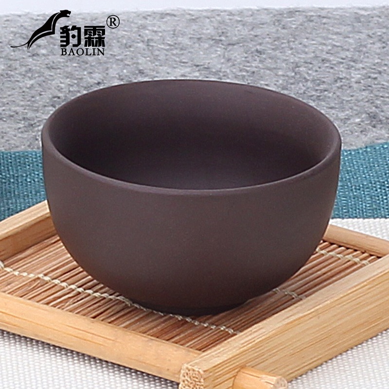 青瓷汝窯冰裂功夫小茶杯陶瓷茶盞茶碗家用紫砂單個品茗杯泡茶-細節圖2