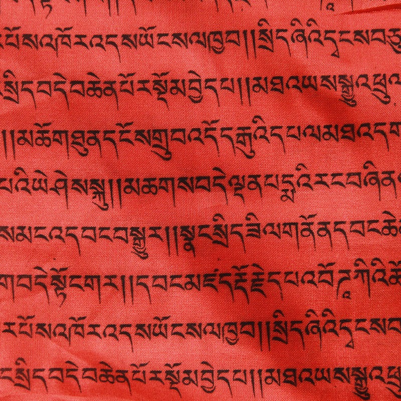 西藏經幡藏式大自在祈禱文經旗祈福許願風馬經旗10米21面-細節圖2