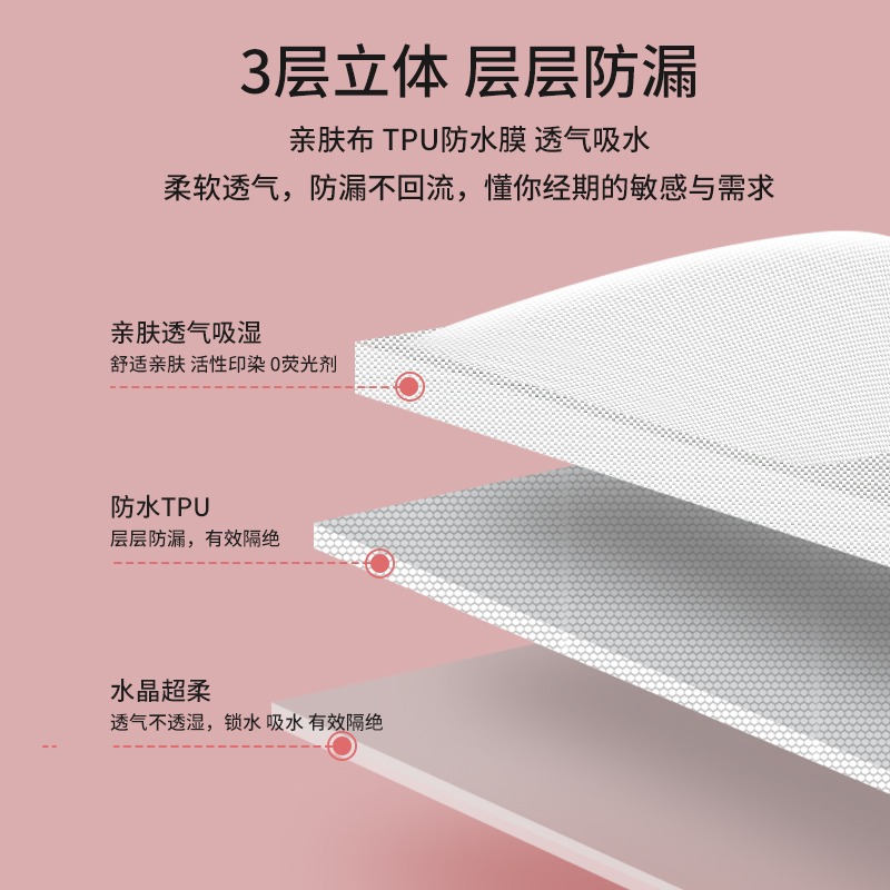 小孩用的隔尿墊牀上防水尿墊尿不濕小墊子防尿牀墊隔濕墊換尿布墊-細節圖3