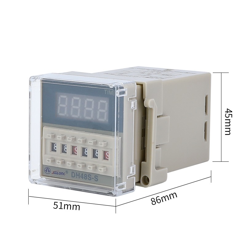 數顯循環時間DH48S-S延時繼電器控制器DH48S-1Z 2Z 2ZH繼電器底座-細節圖5