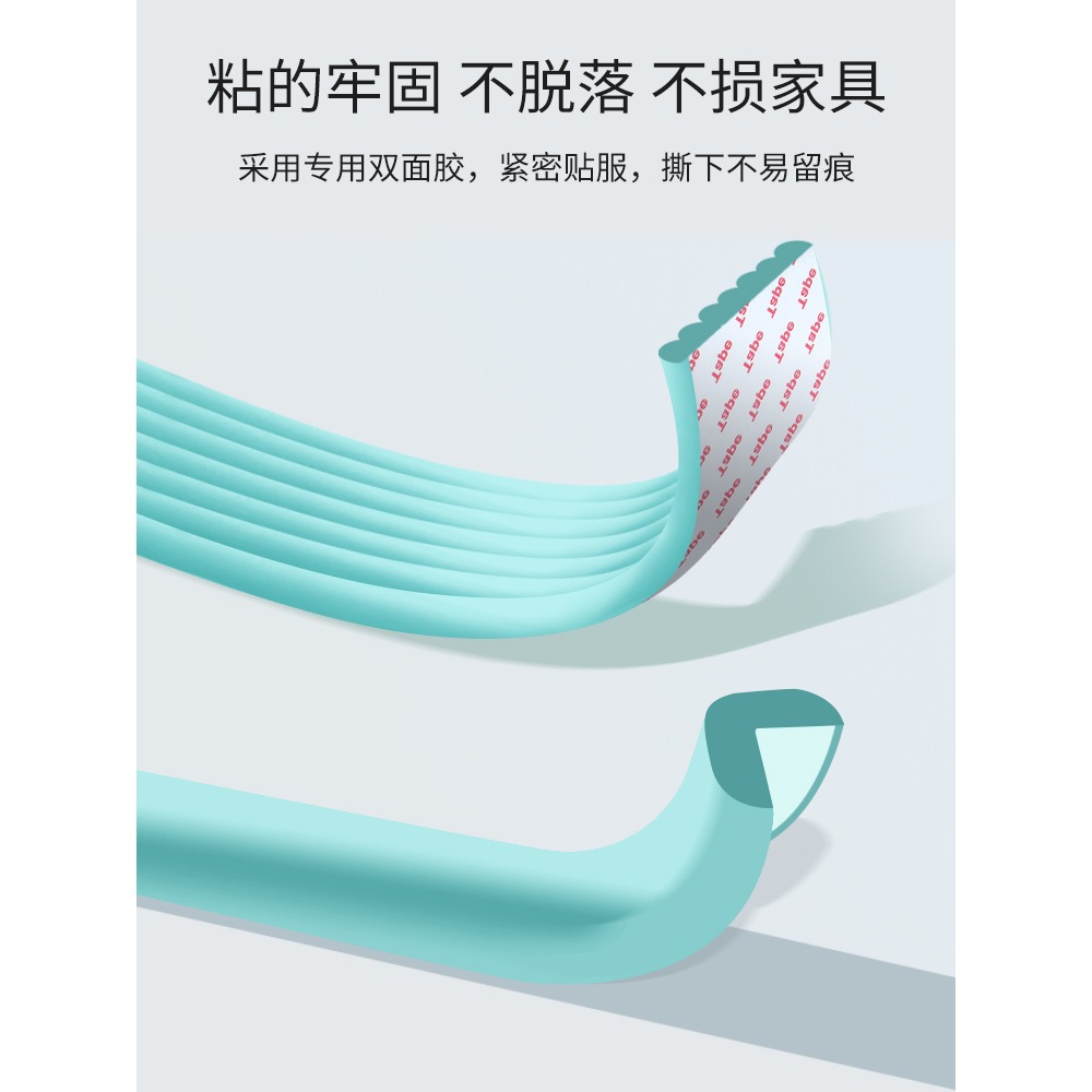 高低牀防撞條臺階墻面飄窗長條保護牀尾軟包墊窗臺牀沿安全防磕碰-細節圖2
