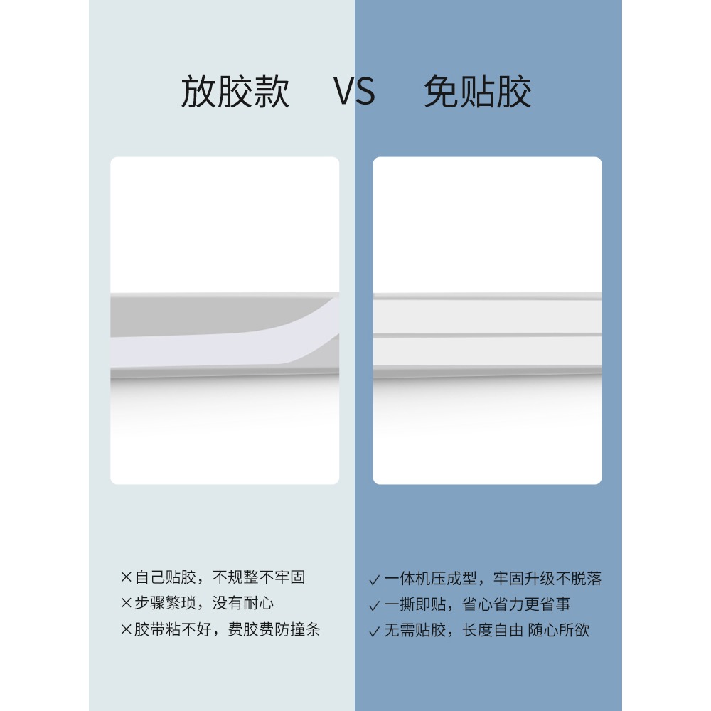 高低牀防撞條臺階墻面飄窗長條保護牀尾軟包墊窗臺牀沿安全防磕碰-細節圖3