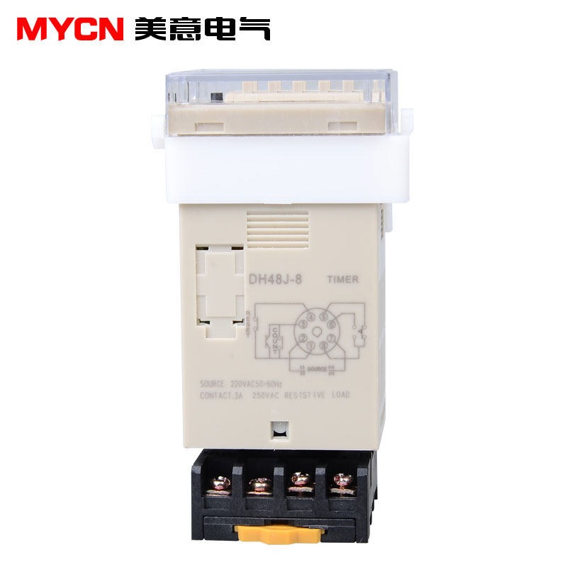 數顯電子計數器DH48J-8預置計數器220V380v24v 8腳 送底座質保3年-細節圖5