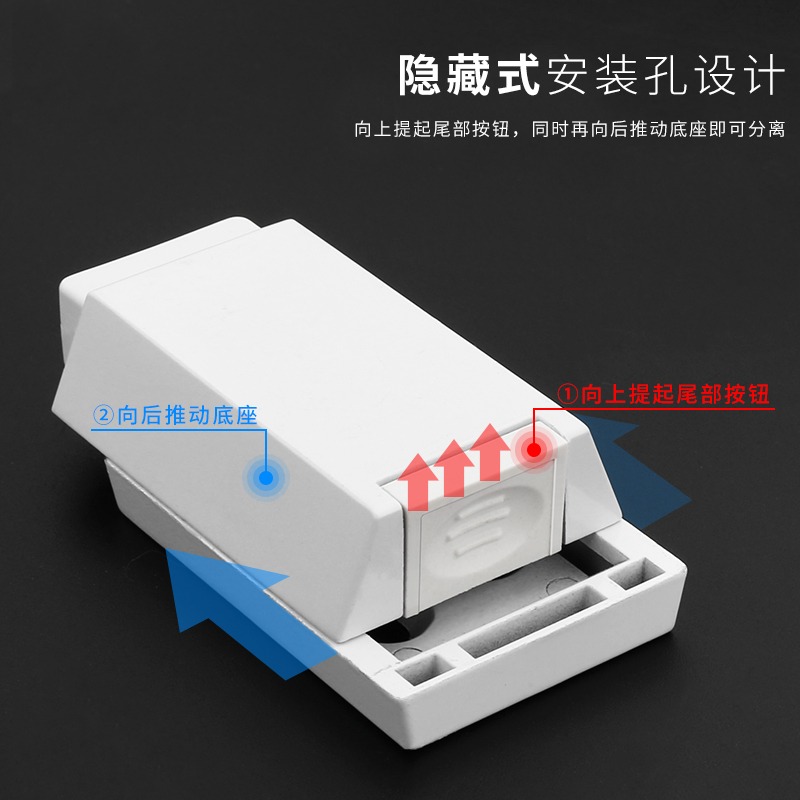 重型反彈器按壓式磁碰房門隱形門碰珠按彈器衣櫃門免拉手彈簧開關-細節圖4