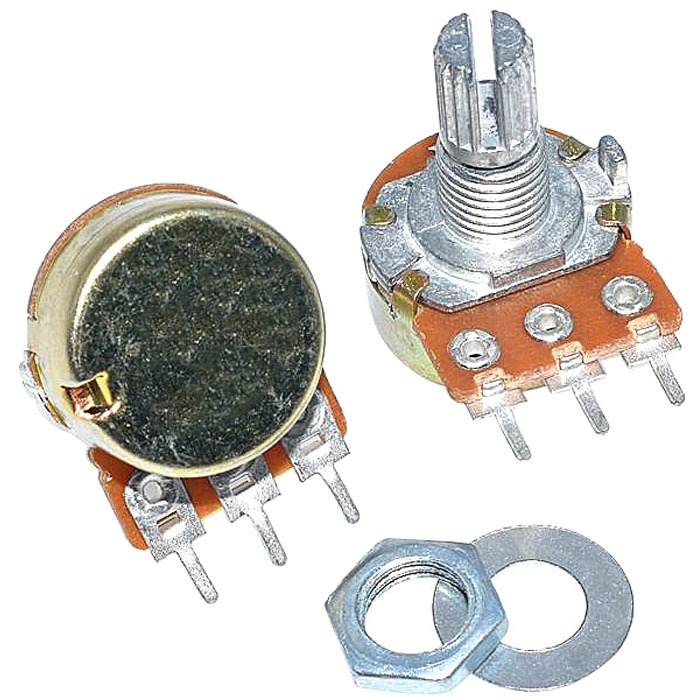 WH148單聯雙聯電位器 柄長15MM 臥式 B20K B50K B100K B500K-細節圖4