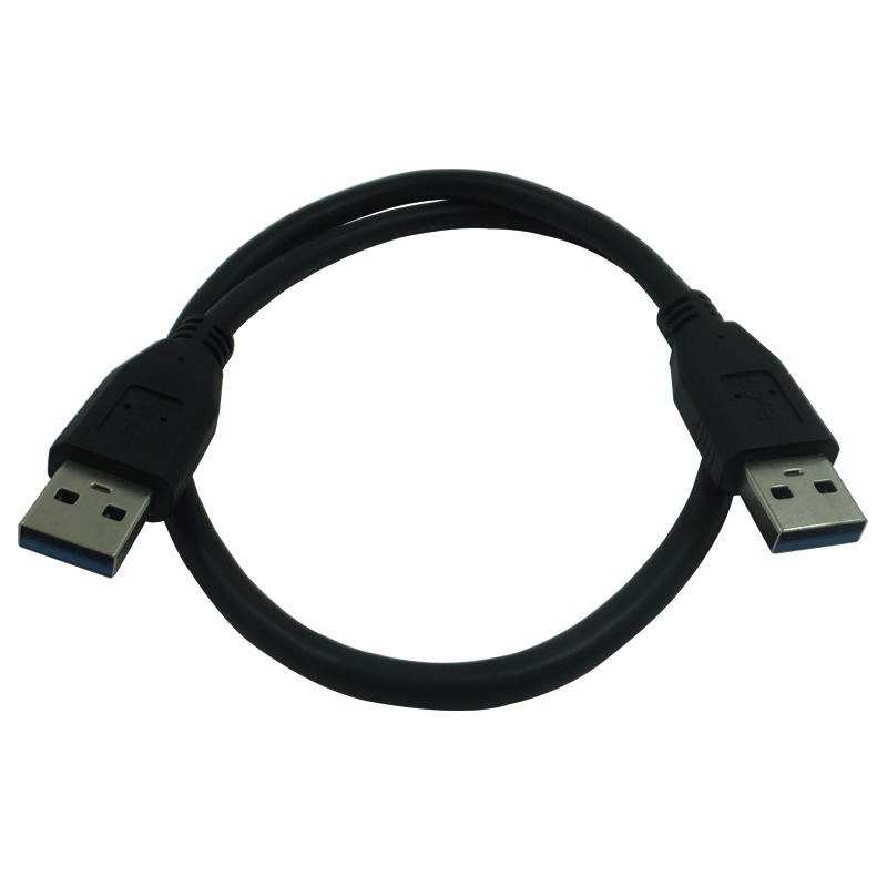 海雀 USB3.0公對公移動硬盤筆記本散熱器雙公頭數據連接線1/3/5米-細節圖10