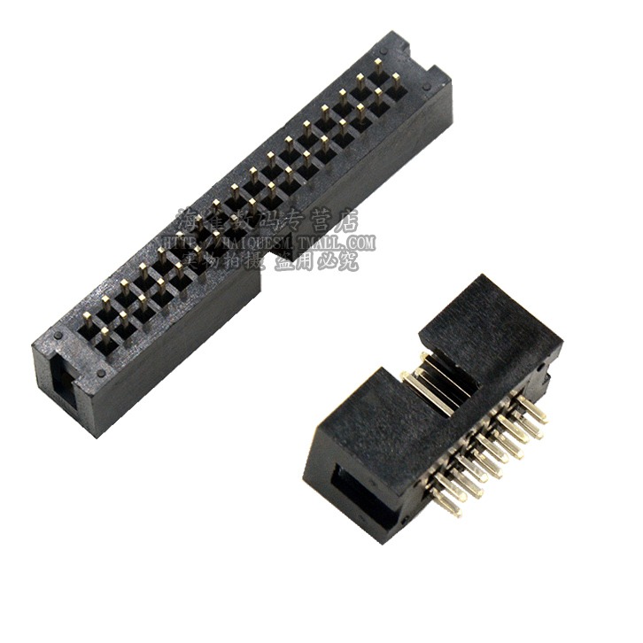 簡易牛角座 2.0MM DC3-6/8P/10P/12P/14/16/18/20P/30P/40P50P60P-細節圖2