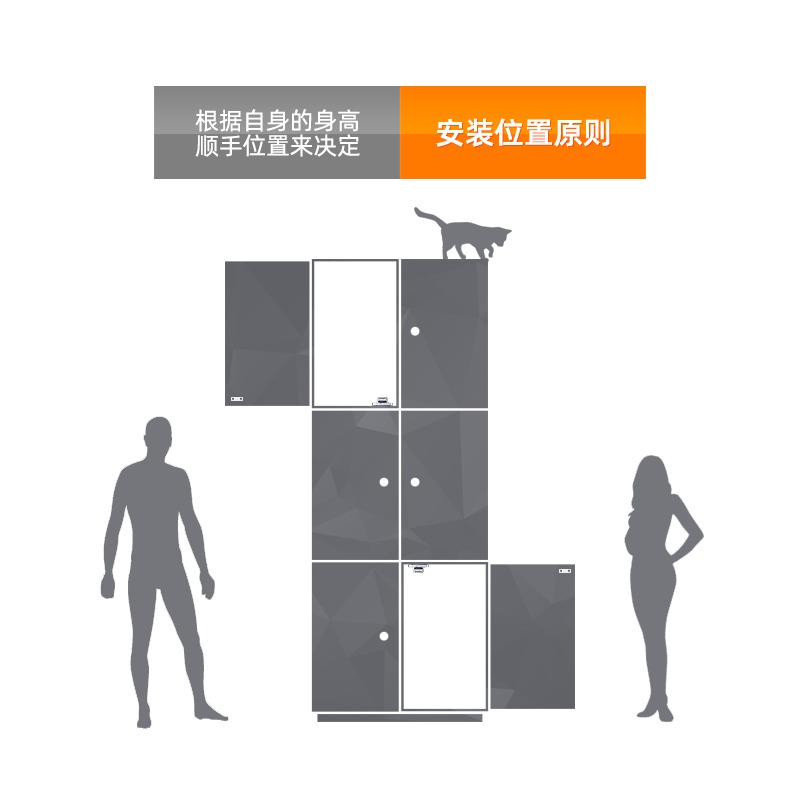 星貓合金櫃吸暗彈門反彈器免拉手隱形門抽屜磁吸雙門按壓式碰珠-細節圖4