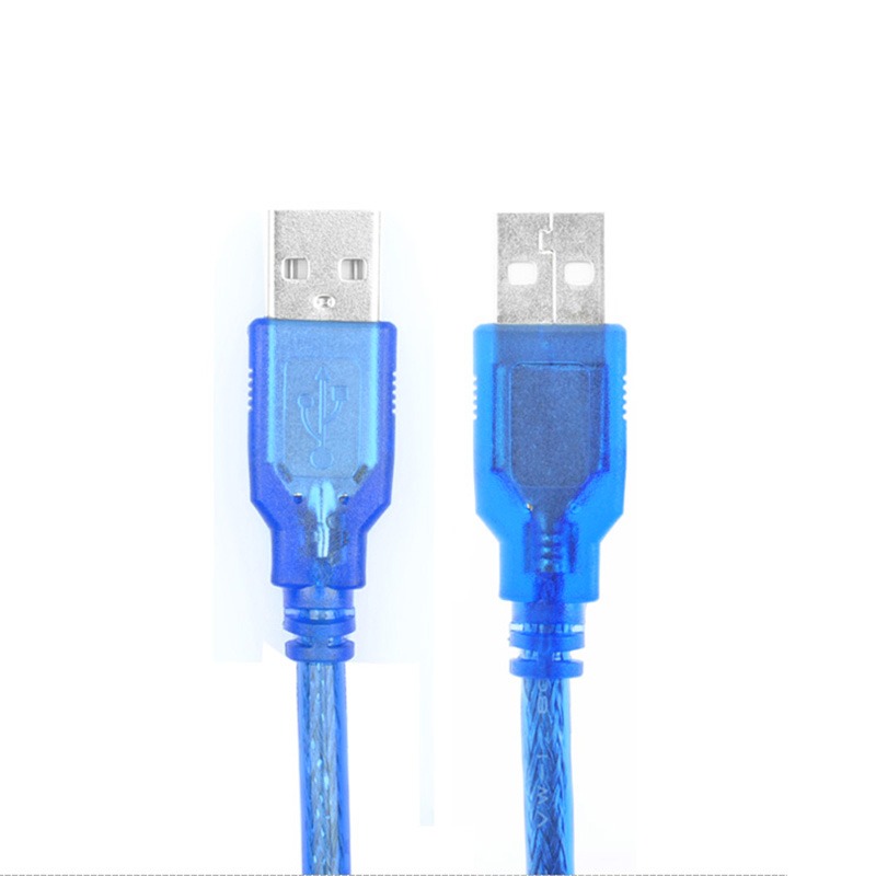 USB公對公電腦線 雙頭USBb數據線 散熱器移動硬盤連接線-細節圖4