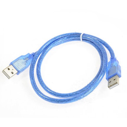 USB公對公電腦線 雙頭USBb數據線 散熱器移動硬盤連接線-細節圖7