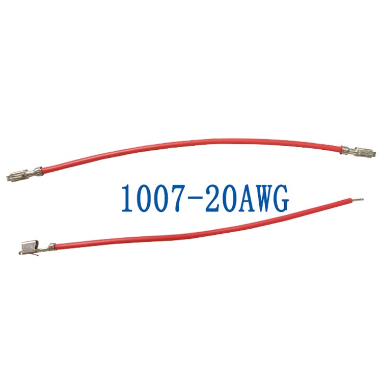 VH3.96MM端子線壓線簧片線 單頭雙頭 10CM 20/30/50CM彩色電子線-細節圖5