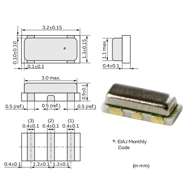 CSTCE8M00G52-R0 諧振器 晶振 CER RES 8.0000MHZ 10PF 貼片3腳-細節圖5