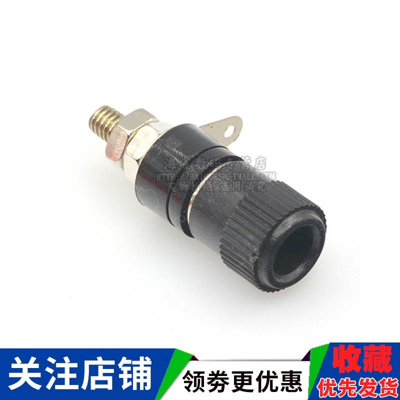 接線端子 JS-910B 接線柱 接線座 4mm香蕉頭插座測試座 紅黑-細節圖5