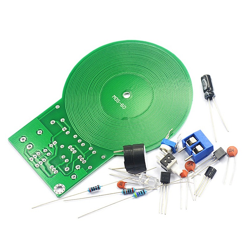 金屬探測器diy 金屬探測器套件 電子DIY焊接練習板散件電子套件-細節圖2
