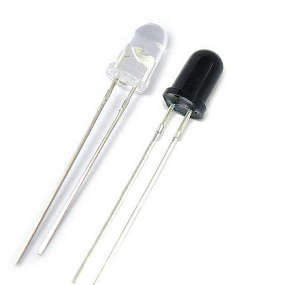 5MM 紅外發射管+紅外接收管 紅外對管 圓頭 LED型 一件20個-細節圖2