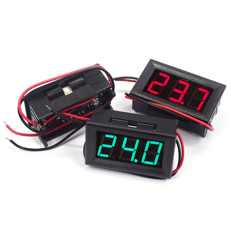 二線直流電壓表頭 DC4.5V-120V 反接保護0.56寸LED數字顯示元器件-細節圖2