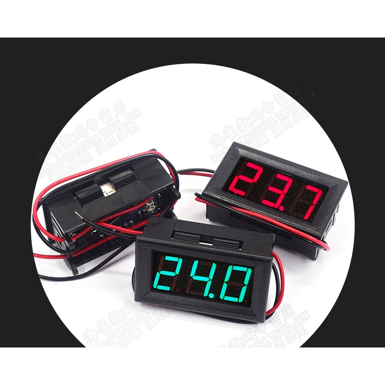 二線直流電壓表頭 DC4.5V-120V 反接保護0.56寸LED數字顯示元器件-細節圖7