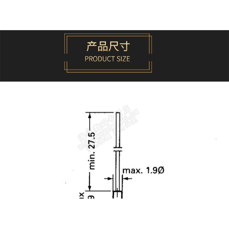 雙向觸發二極管 DB3藍色 DB-3觸發管 封裝DO-35 50個-細節圖9