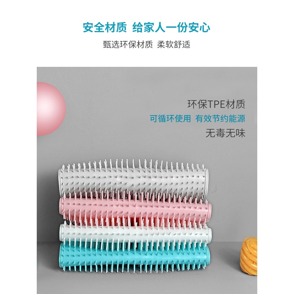 搓澡神器硅膠懶人搓背洗澡刷後背按摩不求人浴刷吸盤擦背洗墊貼墻-細節圖2