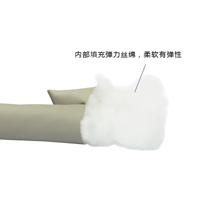 汽車座椅縫隙塞裝飾 車載皮革夾縫防漏塞縫條內飾品 車用座位塞條-細節圖5