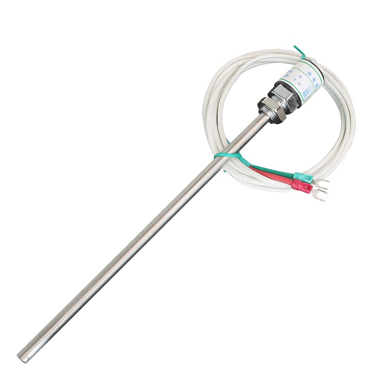 探頭式熱電偶K型E型溫度傳感器溫控儀傳感器纖維線熱電阻M12螺紋-細節圖5
