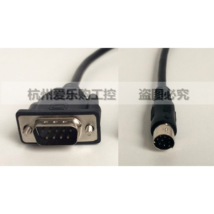西門子觸摸屏smart700/1000和三菱FX PLC 連接下載線 6XV1440-2P-細節圖2