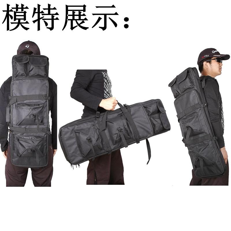 錦明M4下供9代玩具槍多功能真人CS裝備漁具包 真人對戰槍通用槍包-細節圖3