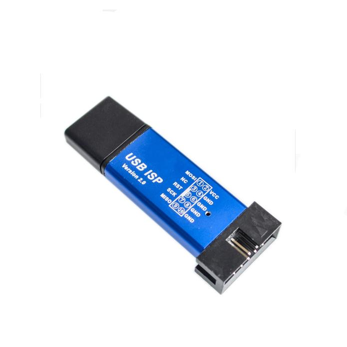 免驅動 帶外殼 51 AVR單片機isp下載線 USBasp ISP 編程器 燒錄器-細節圖5