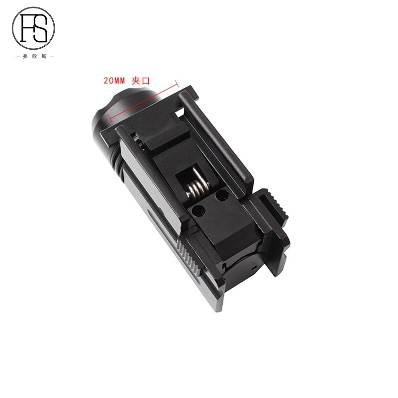 X100綠光戰術電筒 多功能下掛強光手電玩具槍20MM導軌 LED燈-細節圖4