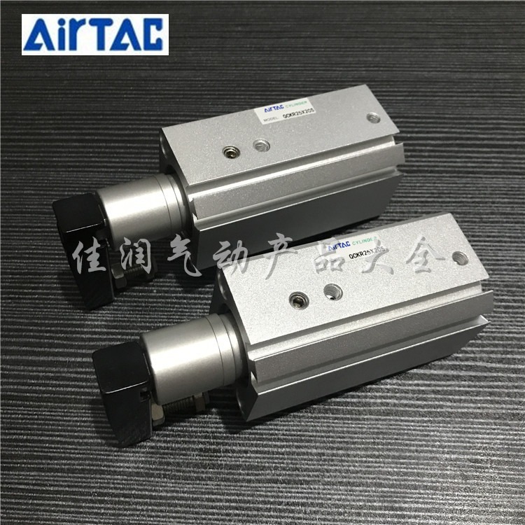 亞德客回轉夾緊氣缸QCK/QCKL/QCKR32/40X10X20X30X50-S 下壓90度-細節圖2