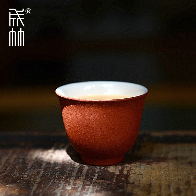 潮州200mL以下工夫反口高溫瓷40l陶瓷小茶杯6新款品茗杯3只裝紫砂-細節圖3