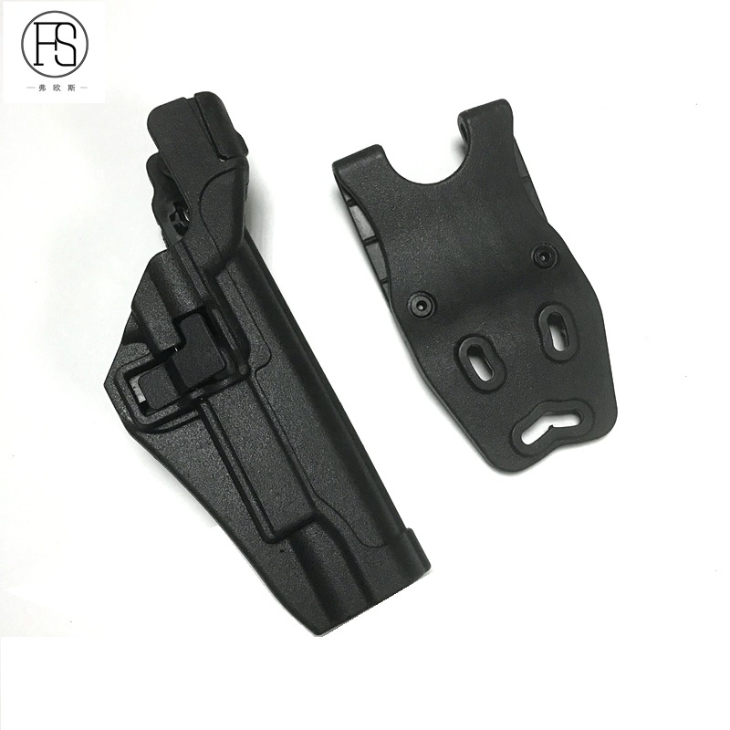 LV3系列1911綁腿套戰術腰部槍套下掛手電帶燈下沉掛腰套虧本清倉-細節圖2