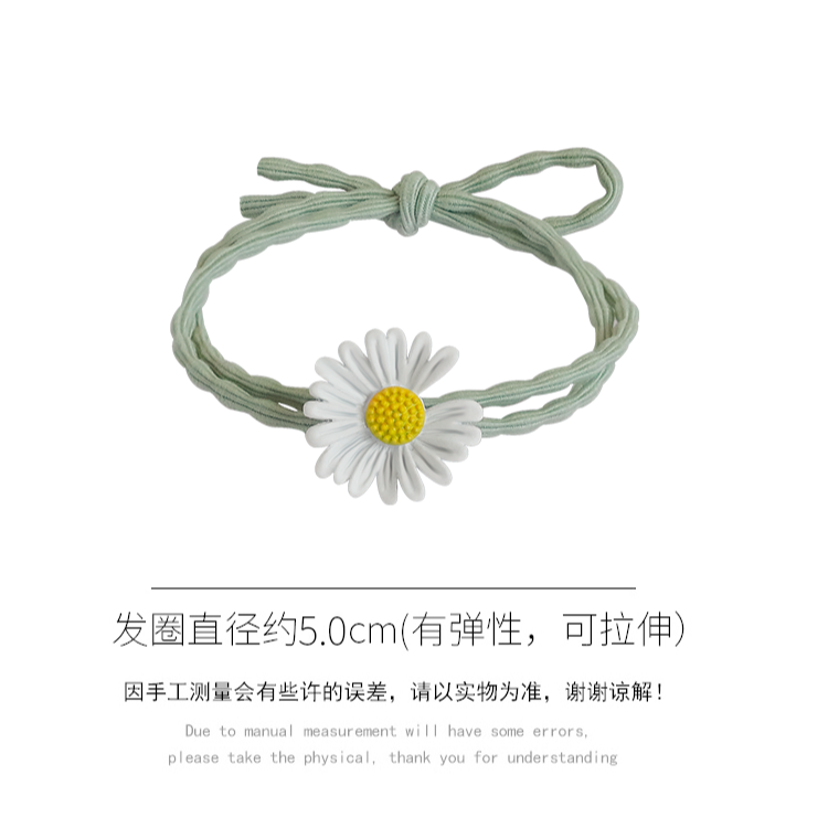 韓國網紅頭繩女高彈森系扎頭發繩橡皮筋簡約氣質粗扎馬尾發圈皮筋-細節圖10