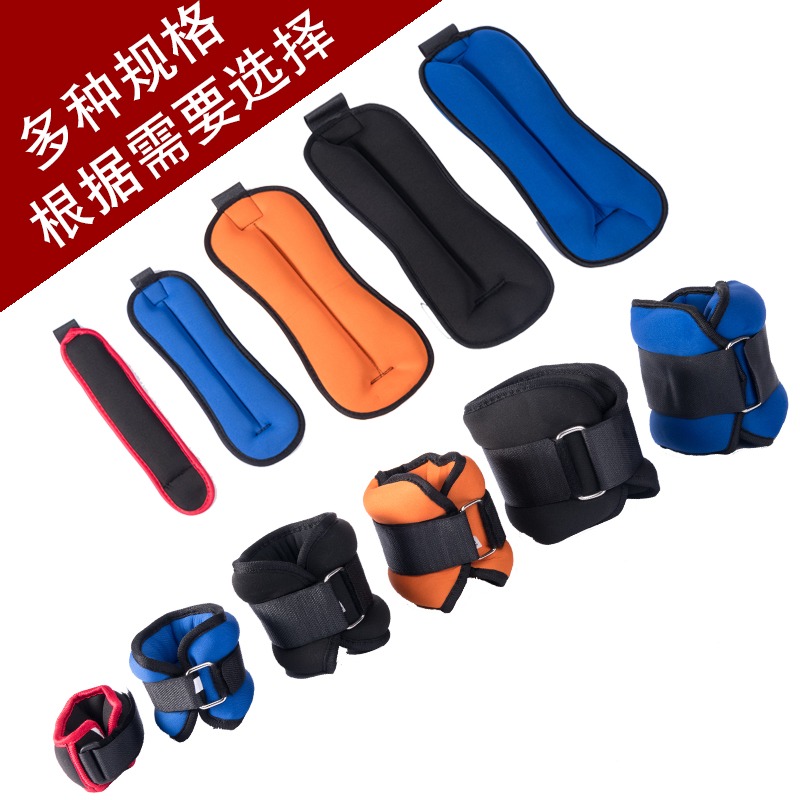 沙袋綁腿0.5kg2kg3kg4kg5公斤跑步鐵沙男女健身負重沙包學生綁手-細節圖5