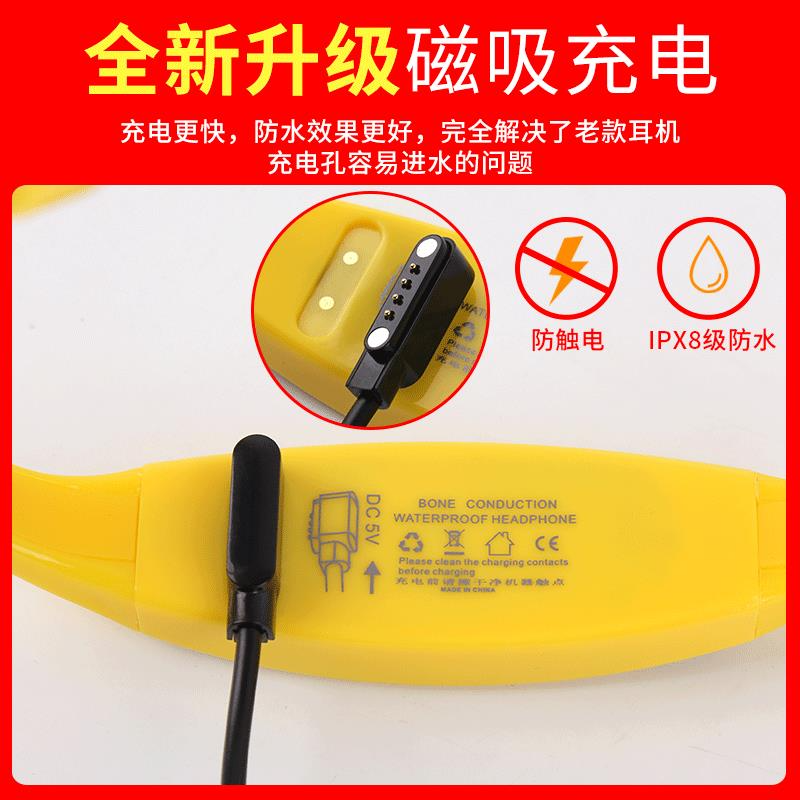 1DORADO GOODENT骨傳導游泳教學訓練耳機包耳麥充電器數據線配件水下專業防水主機對講機麥克風第三四五代907-細節圖4